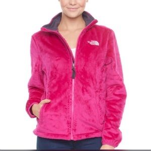 Dark Pink Northface Jacket